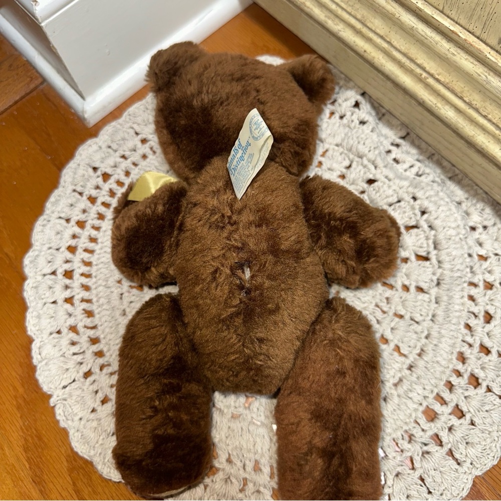 Antique jointed knickerbocker teddy bear - Picture 8 of 16